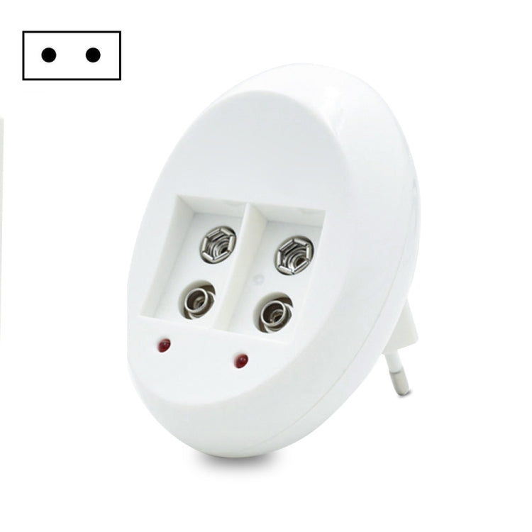 9V L-ion Rechargeable Battery 6F22 9V Lithium Batteries Charger, US Plug, EU Plug