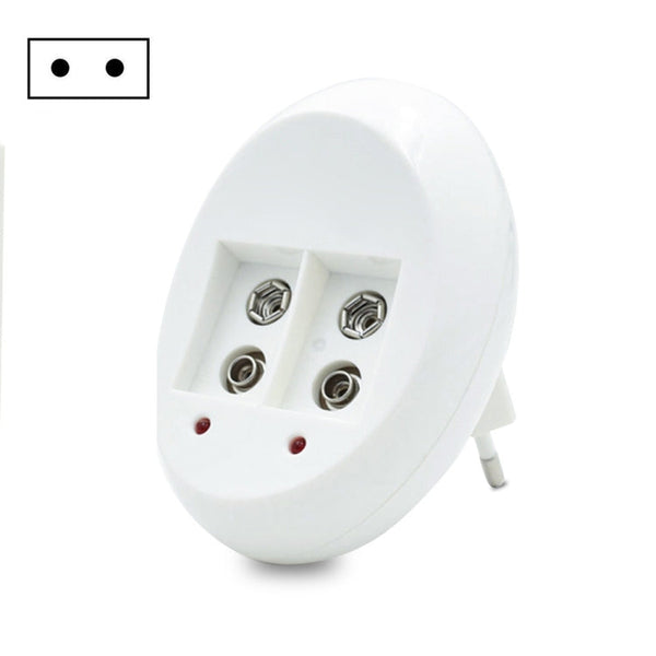 9V L-ion Rechargeable Battery 6F22 9V Lithium Batteries Charger, US Plug, EU Plug