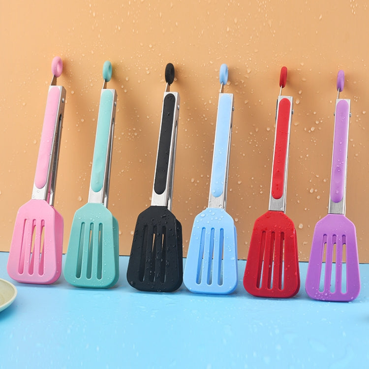 Kitchen Food Tongs Hotel Steak Tongs Insulated Long-Handled Bread Tongs Barbecue Clip Barbecue Clip, Bread Clip(Blue), Bread Clip(Black), Bread Clip(Purple), Bread Clip(Pink), Bread Clip(Red)