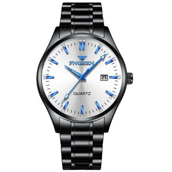 FNGEEN 2111 Men Simple Luminous Calendar Quartz Watch