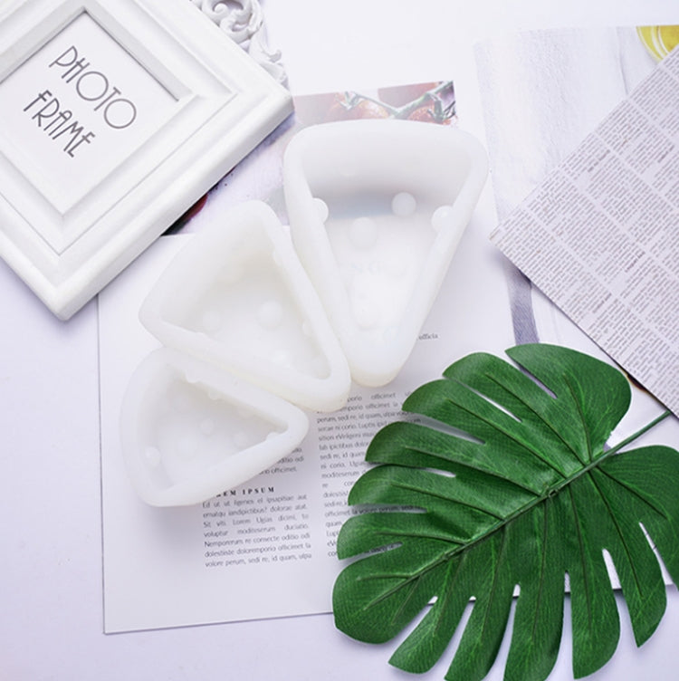 3 in 1 Cheese Mousse Cake Silicone Mold Pudding Cheese Cleansing Soap Mold Set, 3 in 1