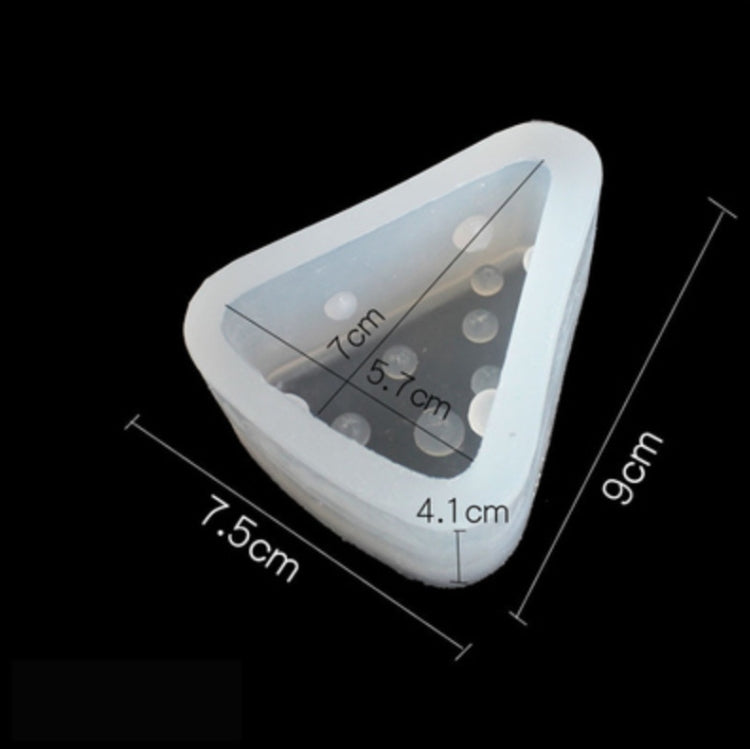 3 in 1 Cheese Mousse Cake Silicone Mold Pudding Cheese Cleansing Soap Mold Set, 3 in 1