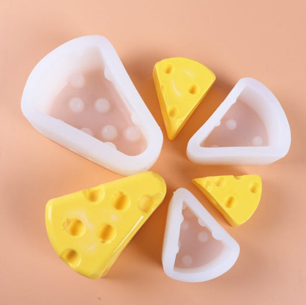 3 in 1 Cheese Mousse Cake Silicone Mold Pudding Cheese Cleansing Soap Mold Set, 3 in 1