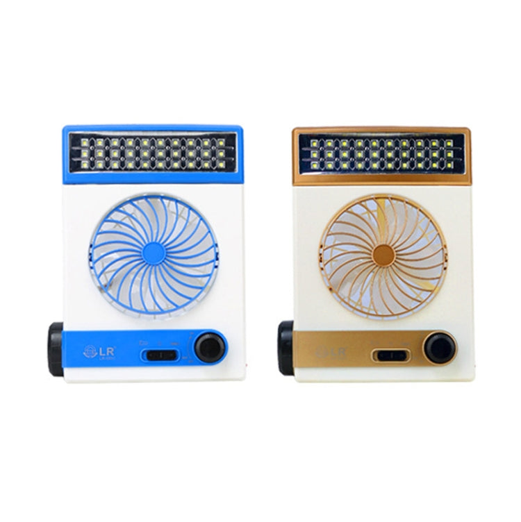 Four-In-One Solar Fan With Lamp Flashlight Function,CN Plug