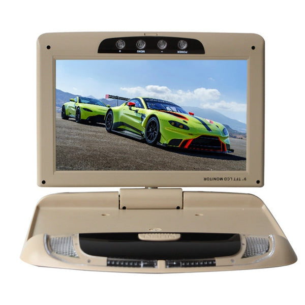 9 Inch Car HD Car Reversing Display Car Ceiling Display, 9 inch (Black), 9 inch (Beige), 9 inch