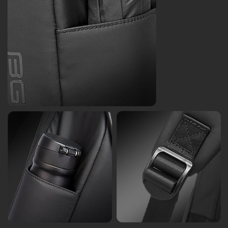 BANGE Men Anti-Theft Backpack Waterproof Large-Capacity Backpack Computer Bag