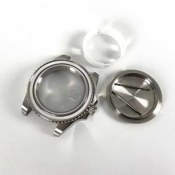 For ETA2836/Pearl 3804 Movement 867 GMT Watch Accessories 40MM Stainless Steel Case