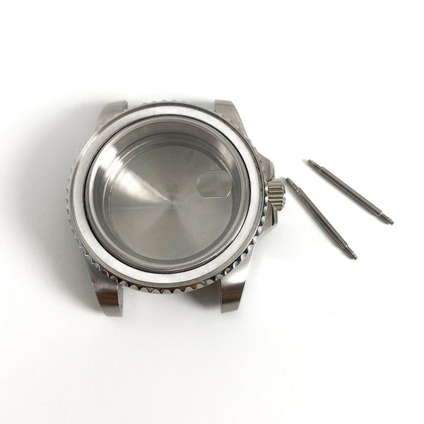 For ETA2836/Pearl 3804 Movement 867 GMT Watch Accessories 40MM Stainless Steel Case