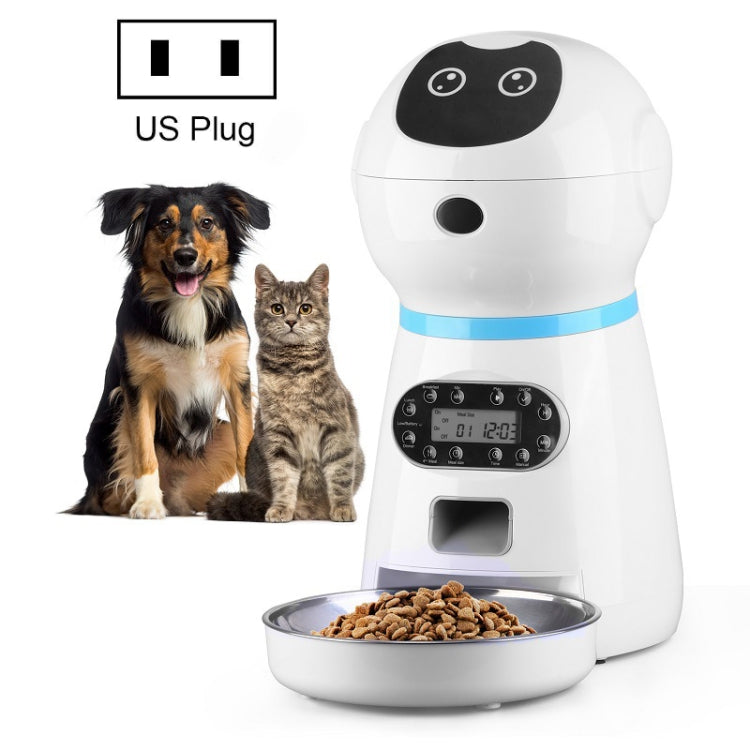 Pet Auto Feeding Intelligent Feed Stainless Steel Food Dish