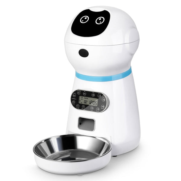 Pet Auto Feeding Intelligent Feed Stainless Steel Food Dish