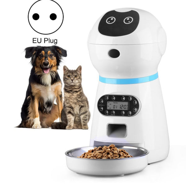 Pet Auto Feeding Intelligent Feed Stainless Steel Food Dish