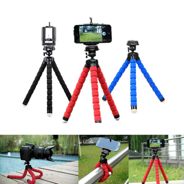 5 PCS Octopus Photography Sponge Mobile Phone Stand Portable Lazy Adjustable Vibrato Live Tripod Stand