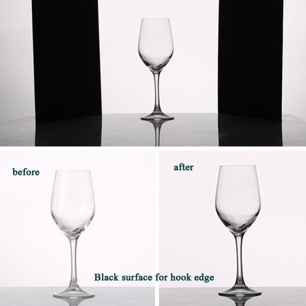 3-in-1 Reflective Board White + Black + Silver A3 Cardboard Folding Light Diffuser Board