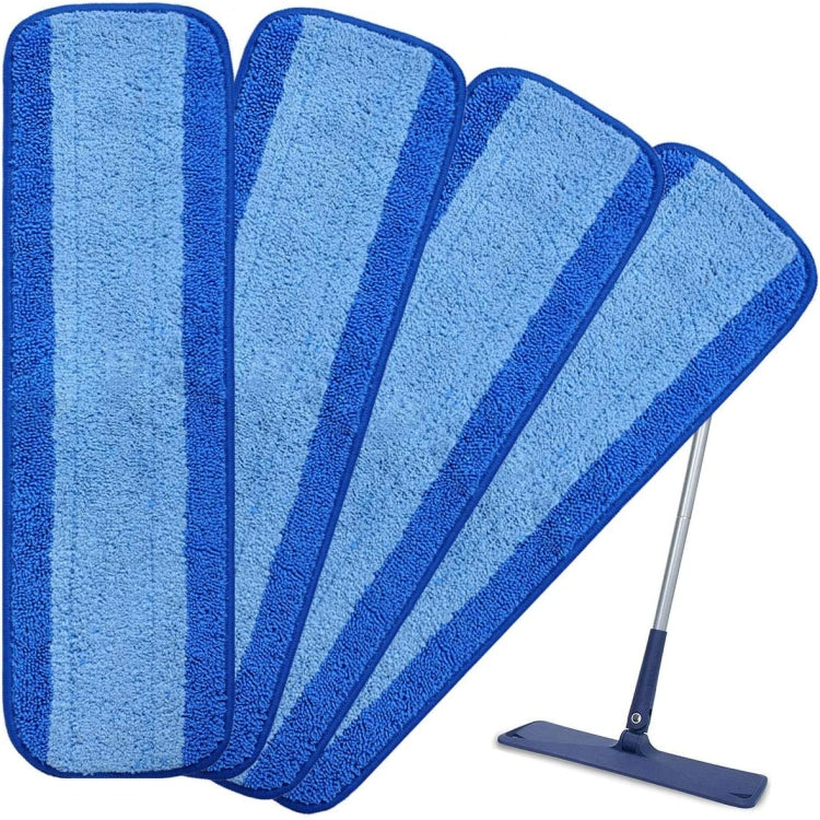 2 PCS Fiber Mop Cleaning Pad Wet And Dry Flat Mop Cloth Suitable For Bona Series