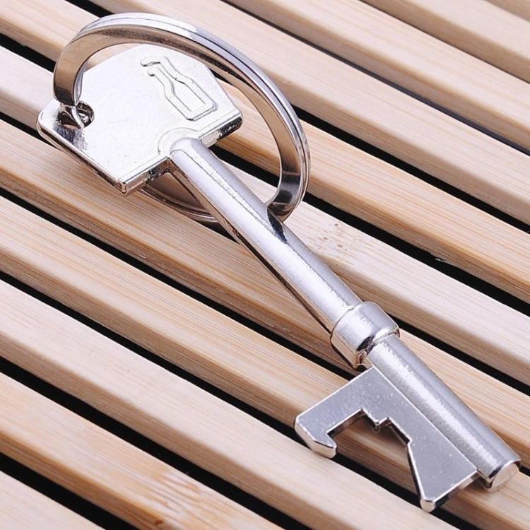 15 PCS Key Shape Keychain Beer Bottle Opener, Key Shape