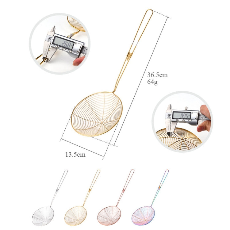 Stainless Steel Colander Noodle Spoon Oil Filter Spoon