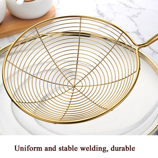 Stainless Steel Colander Noodle Spoon Oil Filter Spoon