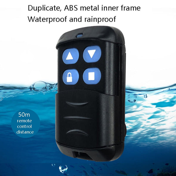2 PCS Electric Roller Shutter Waterproof Copy Universal Remote Controller Garage Door Remote Control Key