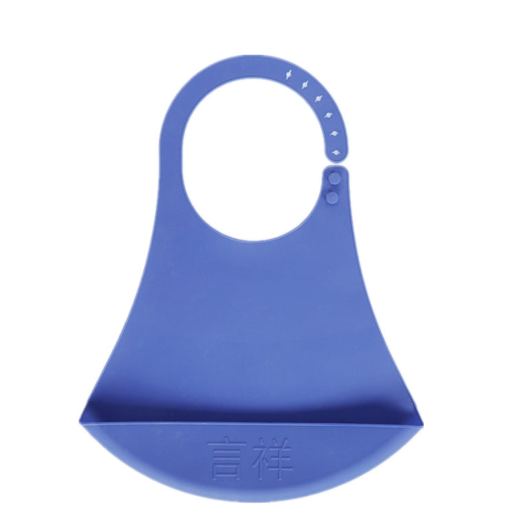 Yanxiang Elderly Eat Silicone Waterproof Bib Adult Widened Disposable Saliva Pocket, Silicone Waterproof Bib