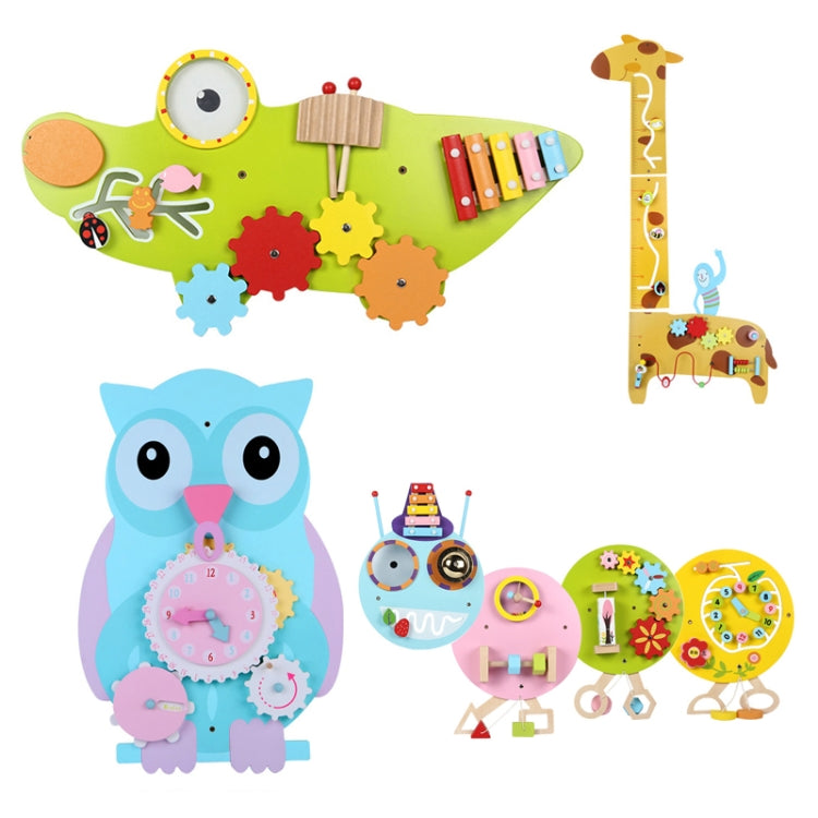 Children Early Education Puzzle Wall Toys Wall Games Montessori Teaching Aids, Style:
