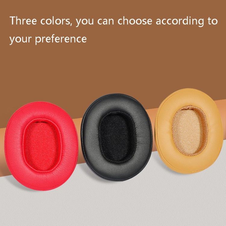 2 PCS Headphones Sponge Cover For Skullcandy Crusher 3.0 Wireless, For Skullcandy Crusher 3.0(Black), For Skullcandy Crusher 3.0(Red)