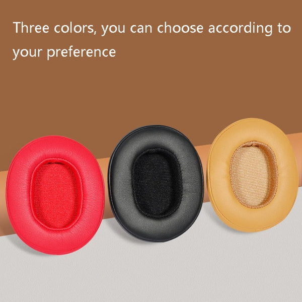 2 PCS Headphones Sponge Cover For Skullcandy Crusher 3.0 Wireless, For Skullcandy Crusher 3.0(Black), For Skullcandy Crusher 3.0(Red)