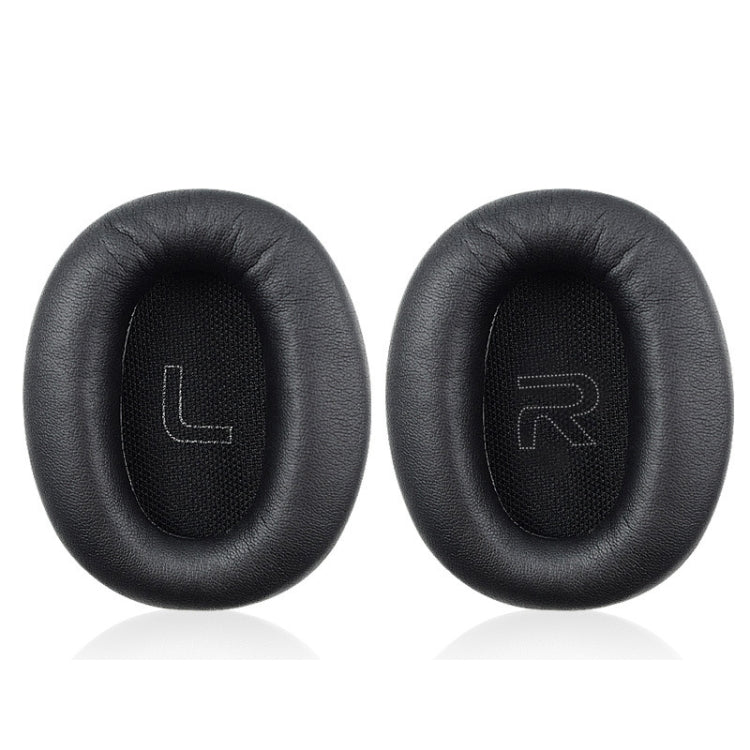 1 Pair Protein Skin Leather Headest Sponge Earmuffs For Edifier W820BT / W808BT / K815 / K815PG1 / H840 / K800 / K830
