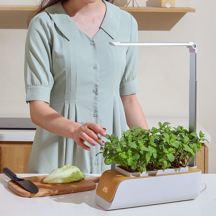 H003 Intelligent Hydroponic Vegetable Planting Machine Full-Spectrum Plant Growth Lamp Soil-Cultivation Vegetable Flower Pot