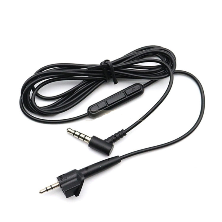 2 PCS 3.5mm to 2.5 mm Replacement Audio Cable with Mic For Bose AE2 / AE2i, Length: 1.5m