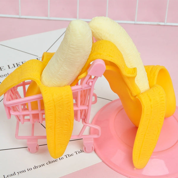 Children Decompression Simulation Peeling Banana Vent Toy, Peeling Banana
