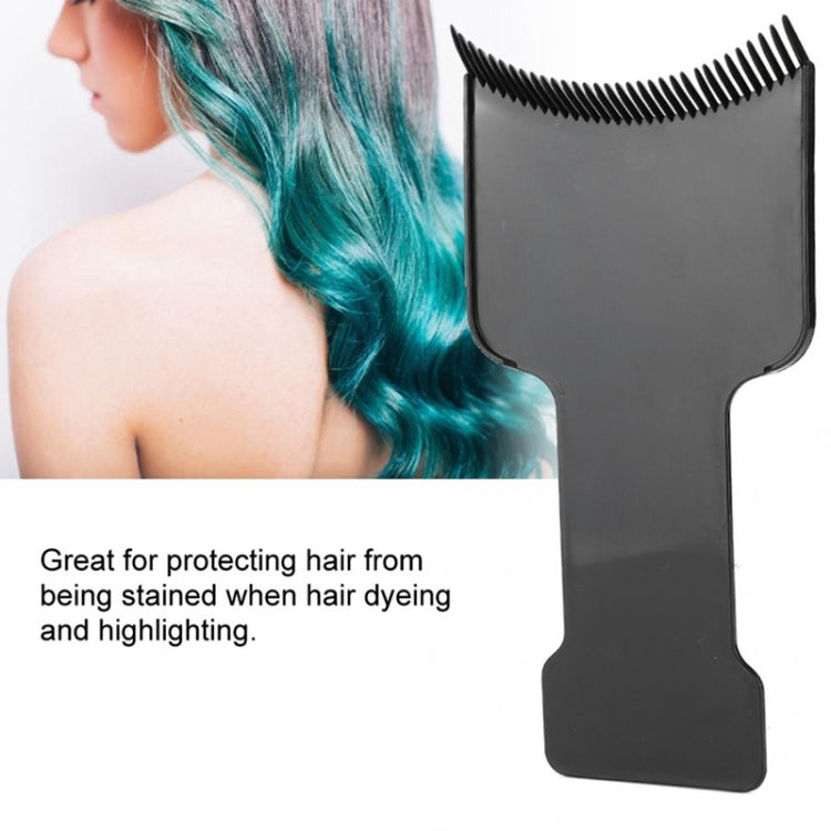 3 PCS S920 Highlighting and Coloring Brush Board Hair Care Insert Comb Hairdressing Tool, Small Black, Medium Black, Large Black
