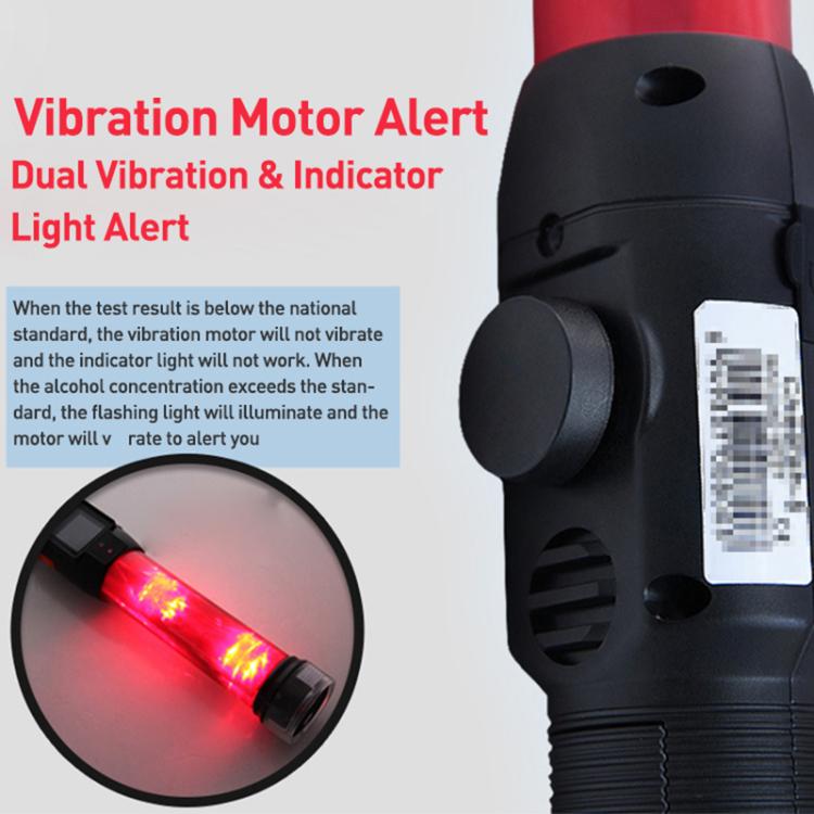 Cheetah No. 1 Alcohol Tester Blowing Baton Alcohol Tester With Flashlight Function，CN Plug