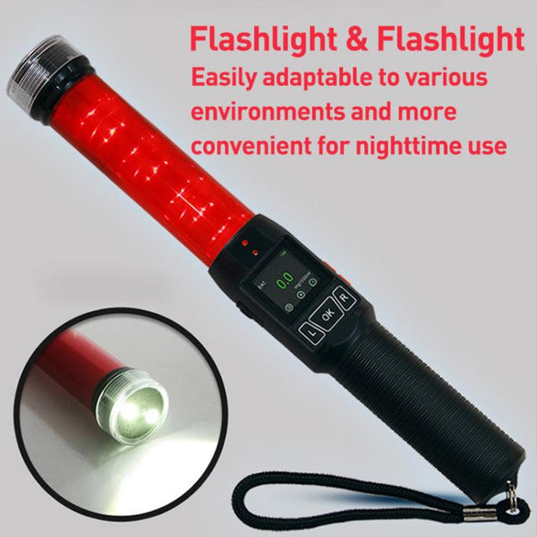 Cheetah No. 1 Alcohol Tester Blowing Baton Alcohol Tester With Flashlight Function，CN Plug