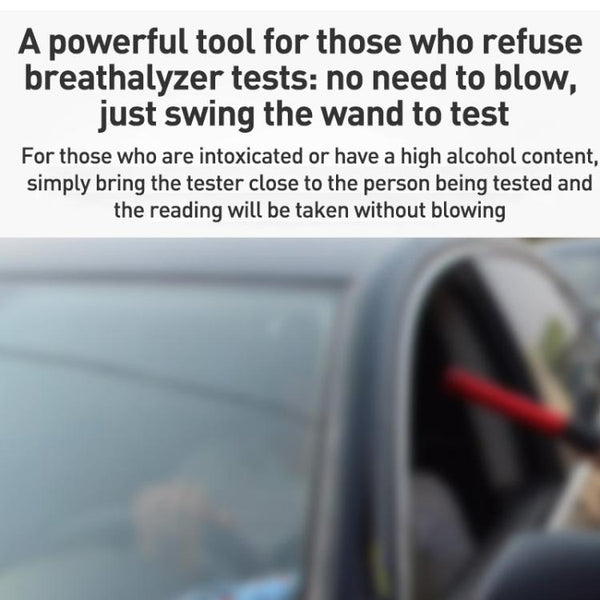 Cheetah No. 1 Alcohol Tester Blowing Baton Alcohol Tester With Flashlight Function，CN Plug