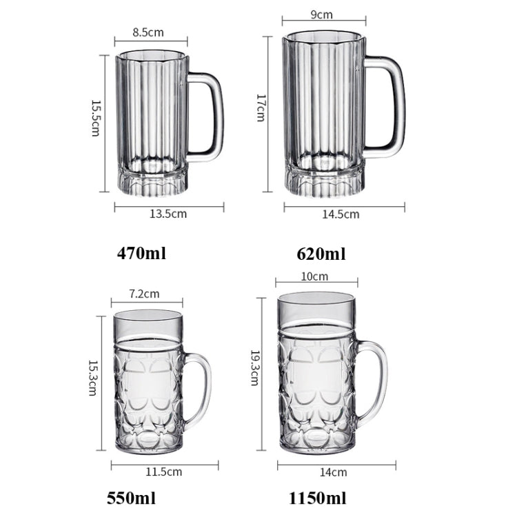 Acrylic Beer Glass KTV Bar Beer Glass, 2 PCS 470ml No. 1  Cup, 620ml  No. 2 Cup, 550ml  No. 3 Cup, 1150ml   No. 4  Cup, 370ml No. 5  Cup, 550ml No. 6  Cup, 450ml  No. 7 Cup, 500ml No. 8   Cup, 3 PCS 320ml  No. 9 Cup, 420ml No. 10   Cup, 520ml  No. 11  ...
