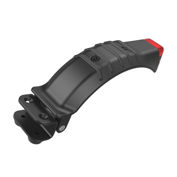 For 5 inch / 5.5 inch / 6.5 inch Electric Scooter Carbon Fiber Aluminum Alloy Rear Fender with LED Tail Light