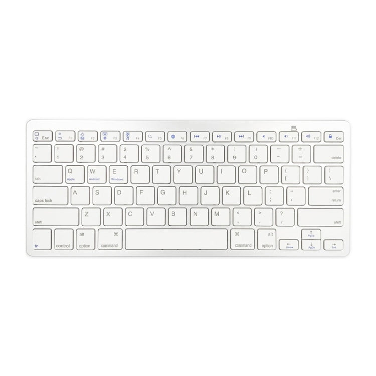X5 Bluetooth 3.0 Wireless 78 Keys Foreign Language Small Language Keyboard, Italian, Traditional Brace, English, Thai