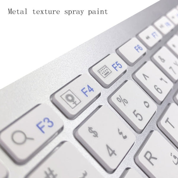 X5 Bluetooth 3.0 Wireless 78 Keys Foreign Language Small Language Keyboard, Italian, Traditional Brace, English, Thai