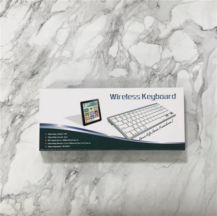 X5 Bluetooth 3.0 Wireless 78 Keys Foreign Language Small Language Keyboard, Italian, Traditional Brace, English, Thai