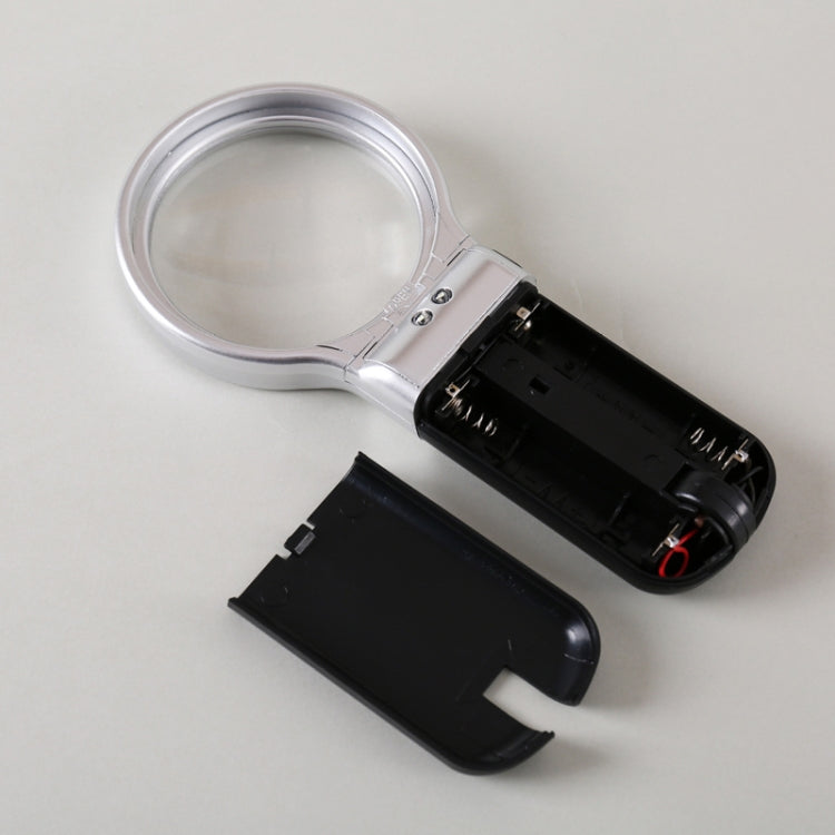 Th7006 Multi-Function Folding Magnifying Mirror With LED Lamp Hold Bracket Two-Purpose Reading Repair Acrylic 3 Times Magnifier