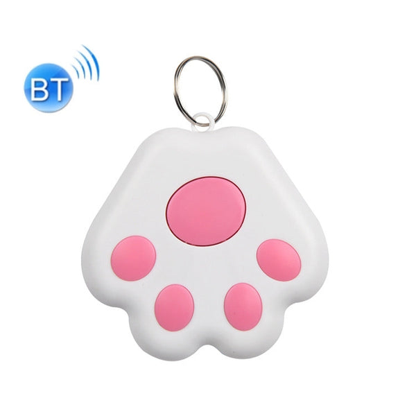 2 PCS HYC-09 Dog Paw Bluetooth Anti-Lost Device Pet Tracking Locator Keychain Smart Search Two-Way Alarm, Dog Paw Black, Dog Paw White, Dog Paw Light Blue, Dog Paw Green, Dog Paw Pink, Dog Paw Red, Dog Paw Dark Blue, Dog Paw Dark Gray