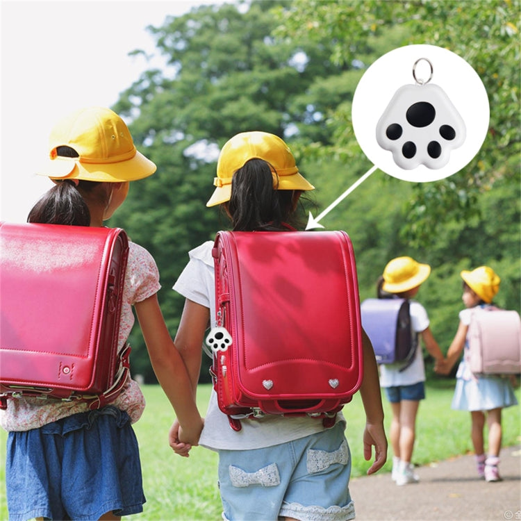 2 PCS HYC-09 Dog Paw Bluetooth Anti-Lost Device Pet Tracking Locator Keychain Smart Search Two-Way Alarm, Dog Paw Black, Dog Paw White, Dog Paw Light Blue, Dog Paw Green, Dog Paw Pink, Dog Paw Red, Dog Paw Dark Blue, Dog Paw Dark Gray