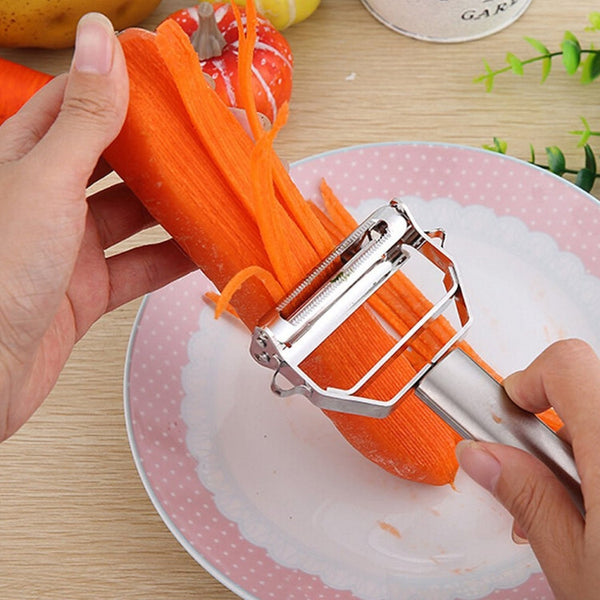 Multifunction Stainless Steel Vegetable Peeler Double Planing Grater