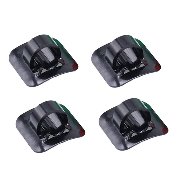 4 PCS Mountain Road Bicycle Hose Line Guide Adhesive Wire Seat Frame Cable Fixing C Buckle, Style:, Plastic Buckle, Aluminum Alloy Buckle