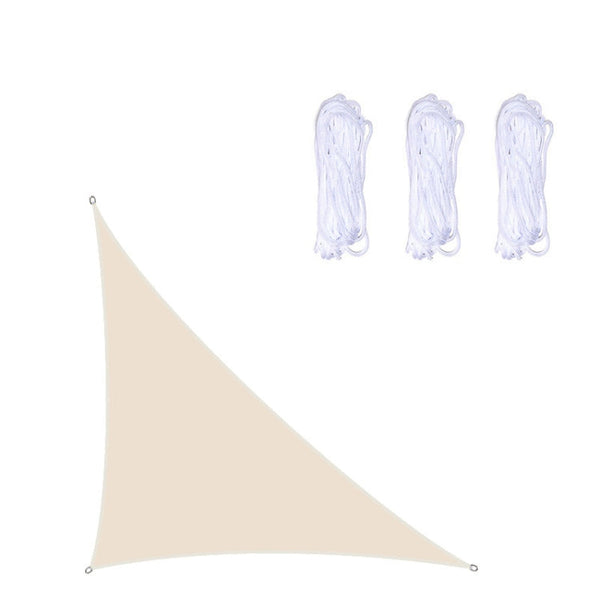 Triangle Outdoor Garden Sunshade Sail Waterproof Anti-UV Canopy, Size: 5m x 5m x 7.1m