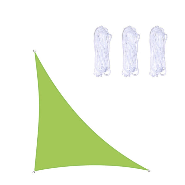 Triangle Outdoor Garden Sunshade Sail Waterproof Anti-UV Canopy, Size: 5m x 5m x 7.1m