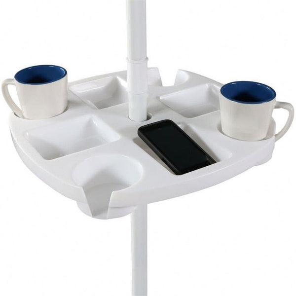 Outdoor Beach Umbrella Tube Cup Holder Sun Umbrella PP Plastic Tray, Sun Umbrella PP Tray