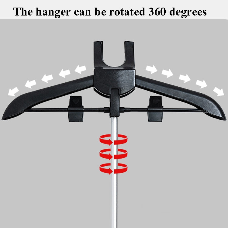 1.6m 3 in 1 Hanging Ironing Bracket Hanger Telescopic Metal Rod Mount, Metal Rod Mount
