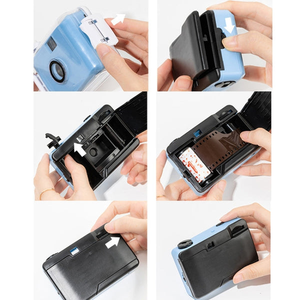 Cute Retro Film Waterproof Shockproof Camera With Disposable Film