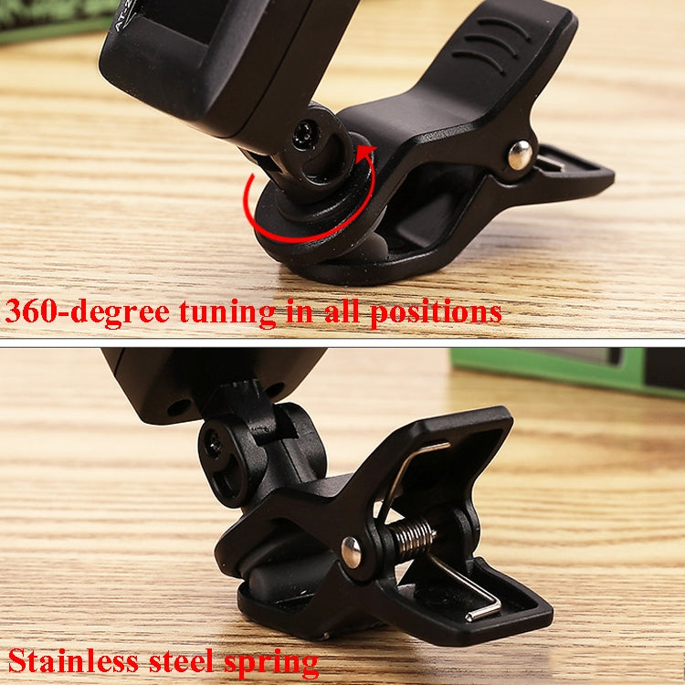 AROMA Guitar Tuner Ukulele Violin Bass Multi-Function Electronic Tuner, AT-01A, AT-200D